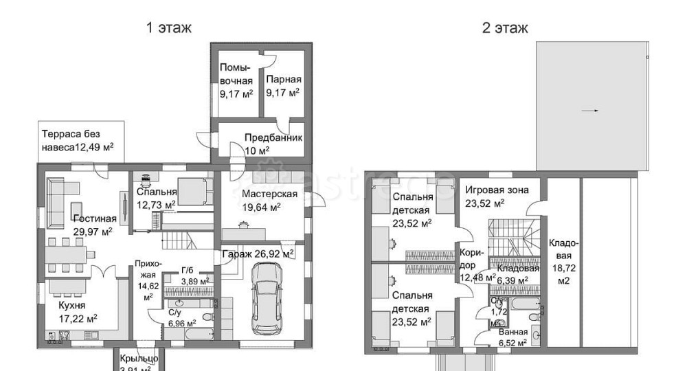 Коттедж, 252.05 м2, 1 эт. Москва - изображение 1