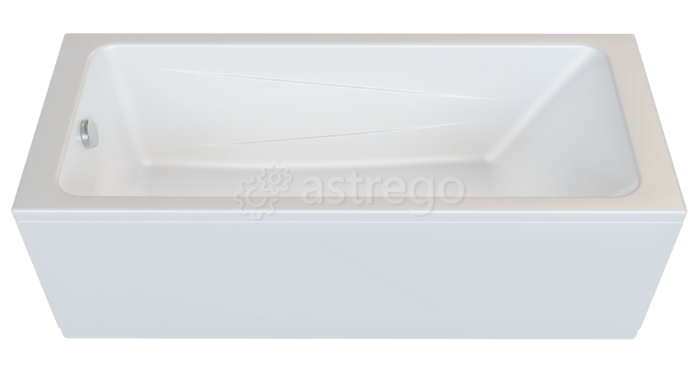 Ванна акриловая Oviva Base 170х70 см Екатеринбург - изображение 1