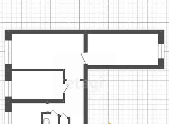 3-комн. квартира, 58.1 м2, 1/5 эт. Белогорск
