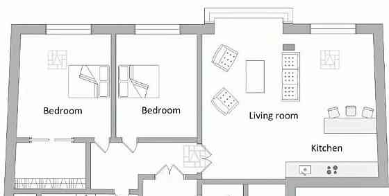 3-комн. квартира, 143 м2, 3/6 эт. Москва