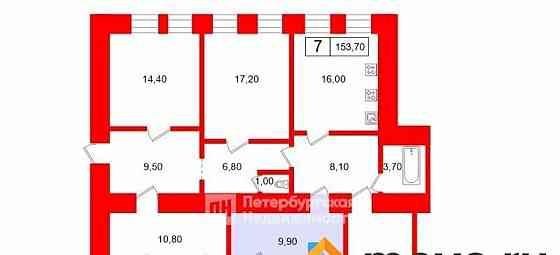 Комната, 30.7 м2, 4/6 эт. Санкт-Петербург