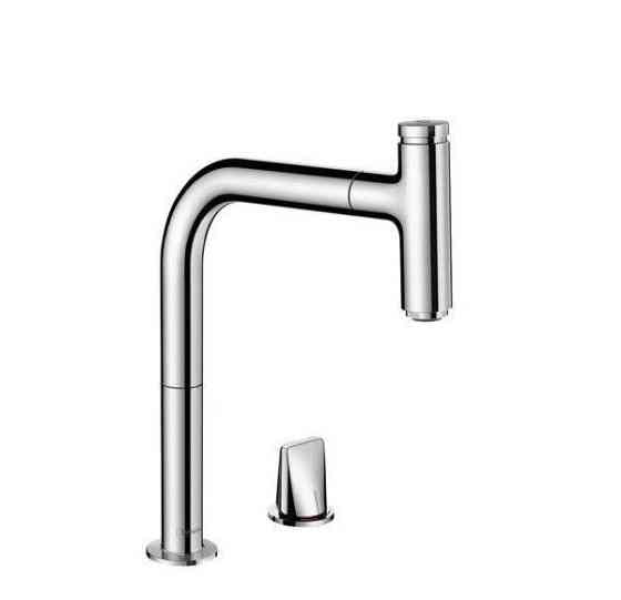 Смеситель для кухни Hansgrohe, Metris Select M71, sBox, тип открывания воды - однорычажный 73804000 Москва