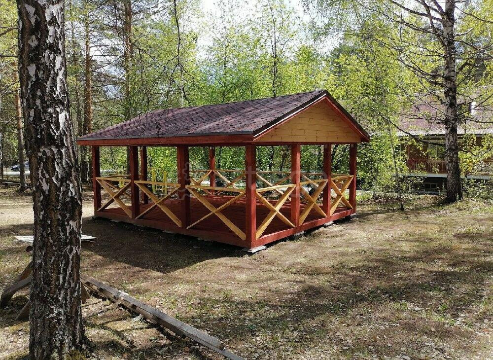 Беседка деревянная 4х2 м Екатеринбург - изображение 1