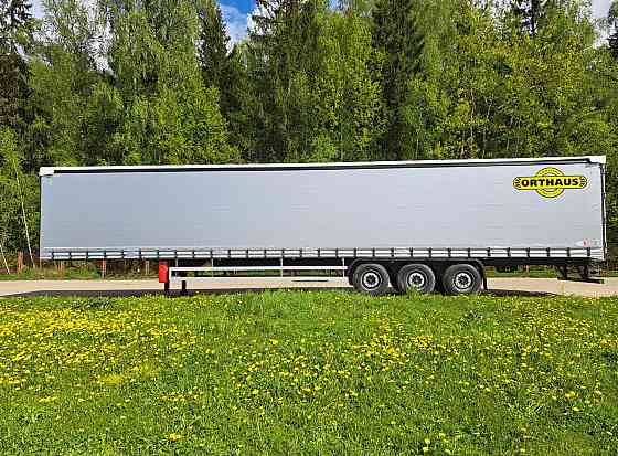 Полуприцеп шторный ORTHAUS V3, без борта, 3 оси, 16,7 м, коники ССУ 1150 Краснодар