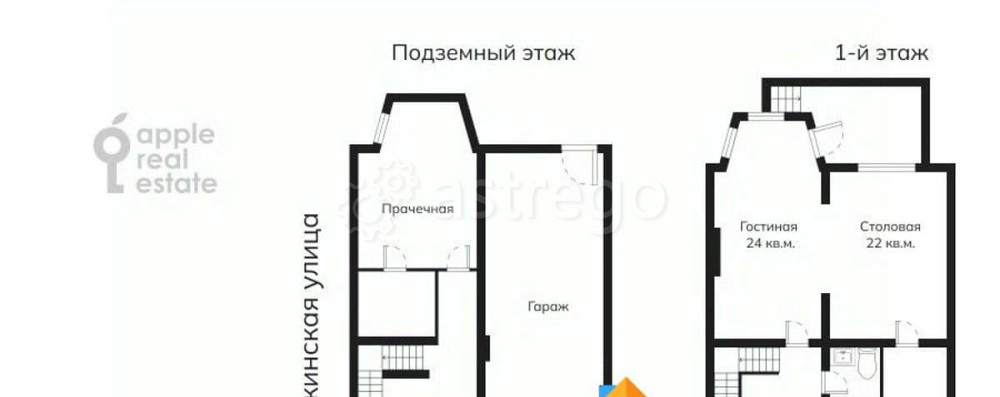 6-комн. квартира, 322 м2, 1/3 эт. Москва - изображение 6