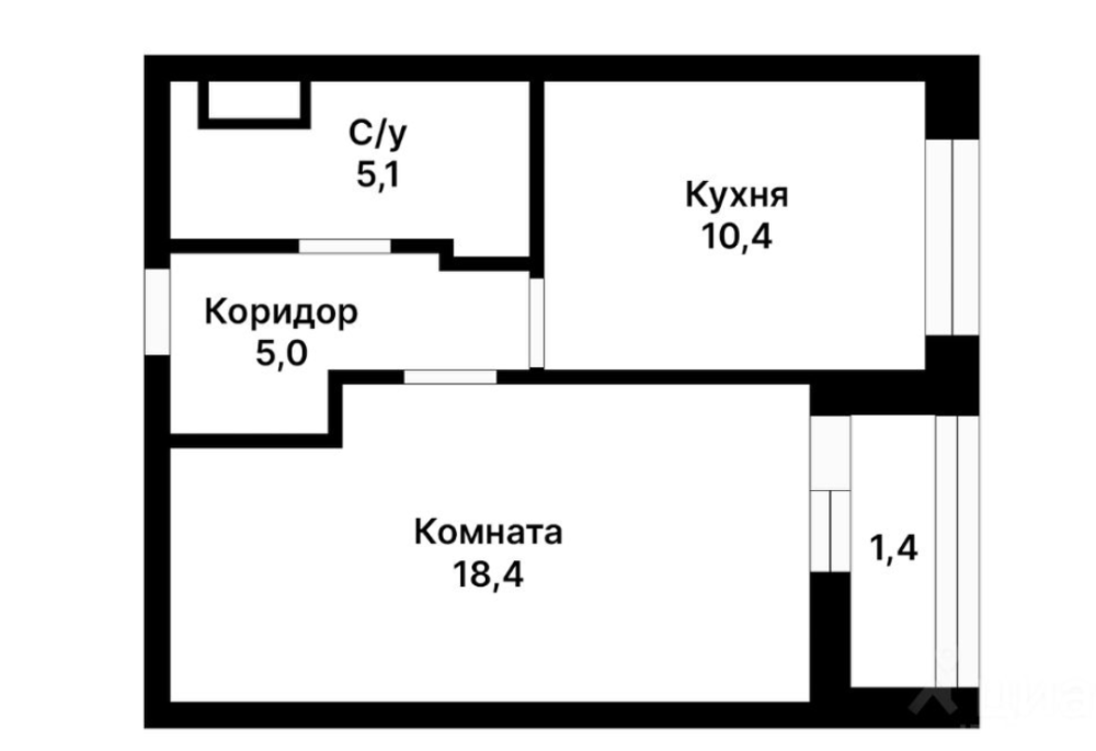 Продам 1-комн. квартиру,  38.9 м2,  2/23 этаж Москва - изображение 2