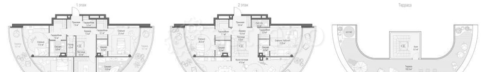 5-комн. квартира, 449.7 м2, 9/9 эт. Москва - изображение 1