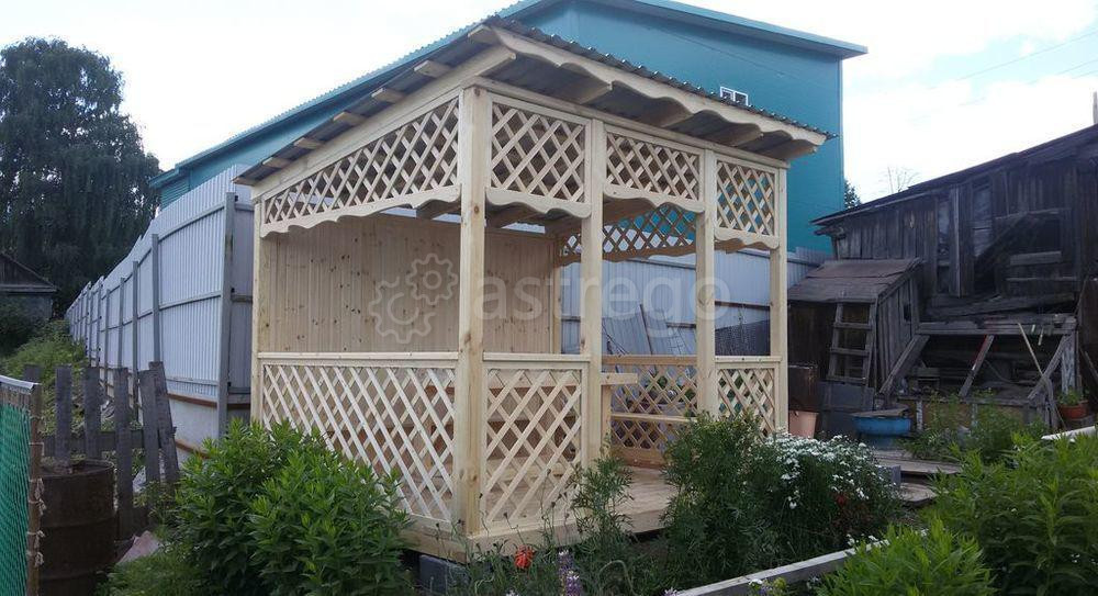 Беседка прямоугольнаяя 3,00 на 3,00 Нижний Тагил - изображение 1