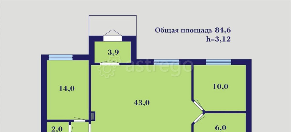 Офис, 84.6 м2 Санкт-Петербург - изображение 3