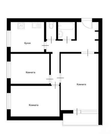 3-комн. квартира, 71 м2, 15/16 эт. Москва