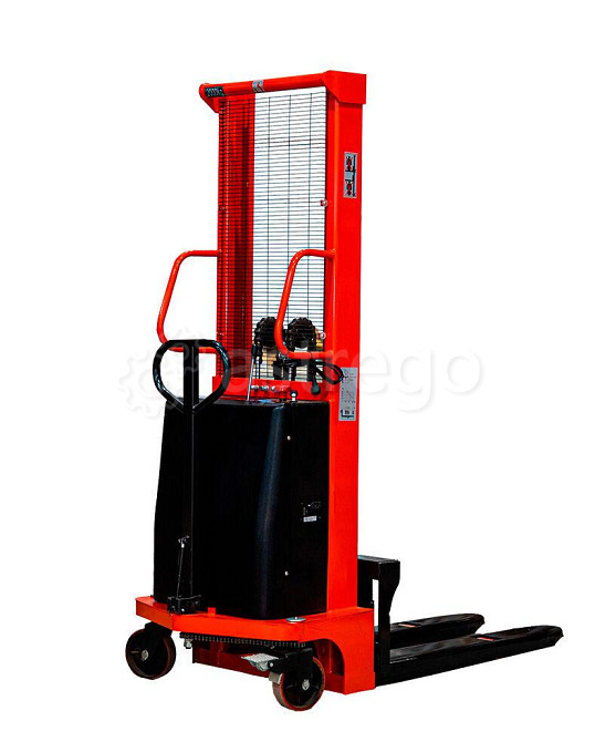 Штабелер гидравлический с электроподъемом 2,0 т 1,6 м TOR CTD20/16 Челябинск - изображение 1
