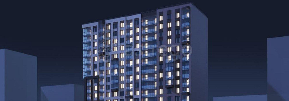 1-комн. квартира, 47.1 м2, 1/16 эт. Архангельск - изображение 2