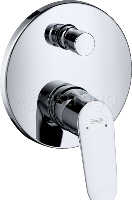 Смеситель для ванны, однорычажный Focus, СМ Hansgrohe Москва - изображение 1