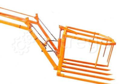 Стогомёт навесной с кабинным каркасом для минитрактора Уралец Новосибирск - изображение 1