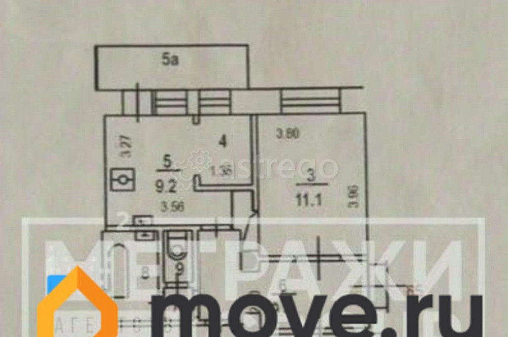 Комната, 16.8 м2, 6/7 эт. Москва - изображение 5