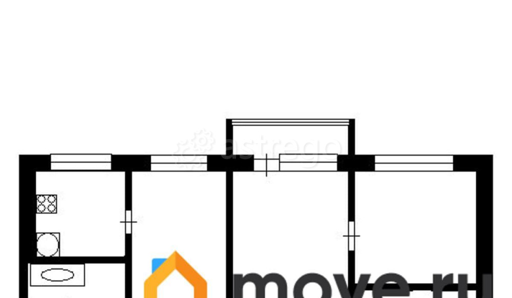 4-комн. квартира, 64 м2, 4/5 эт. Астрахань - изображение 6
