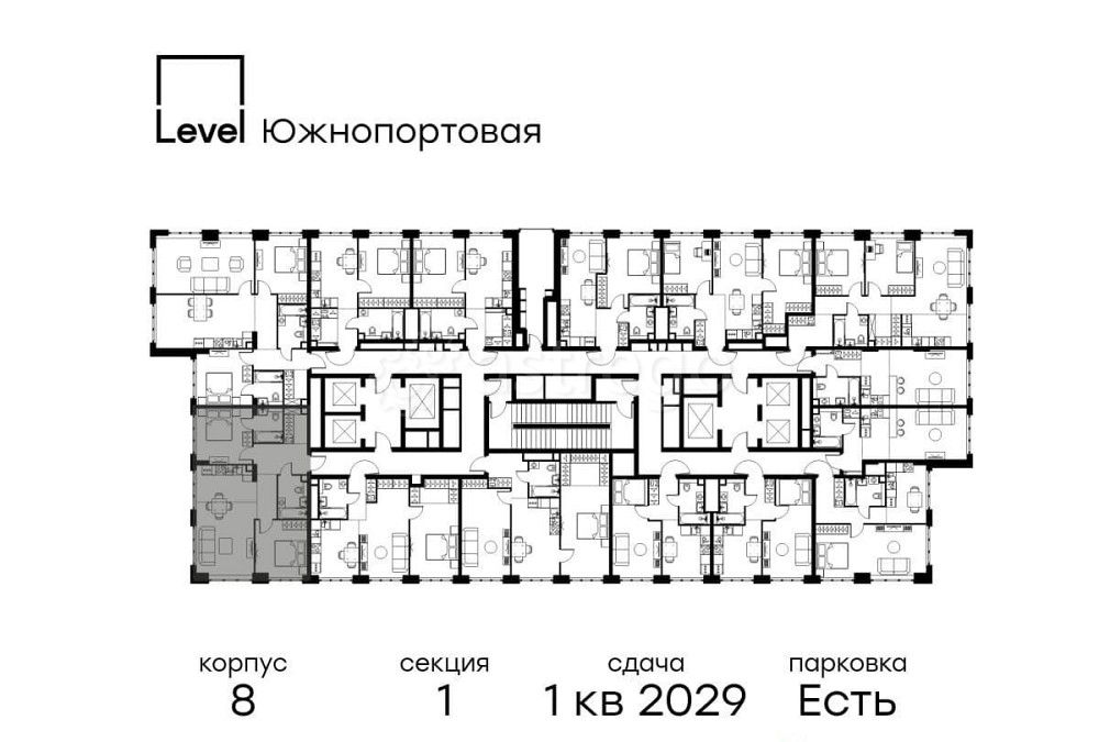 3-комн. квартира, 68 м2, 27/49 эт. Москва - изображение 8