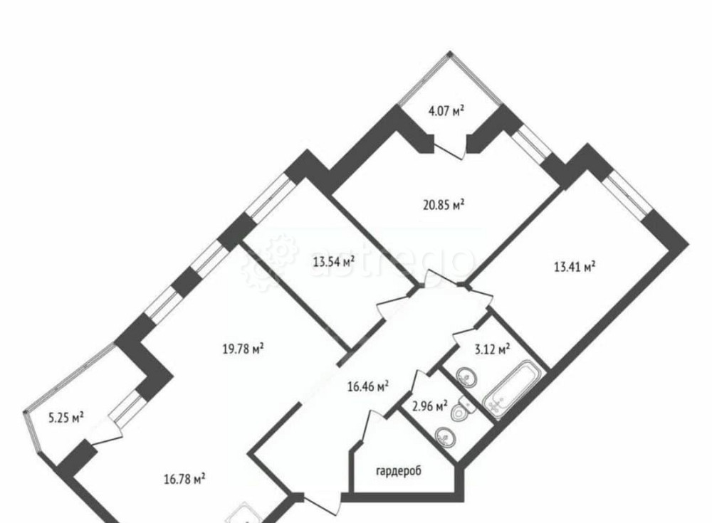 4-комн. квартира, 113.5 м2, 8/9 эт. Красноярск - изображение 7