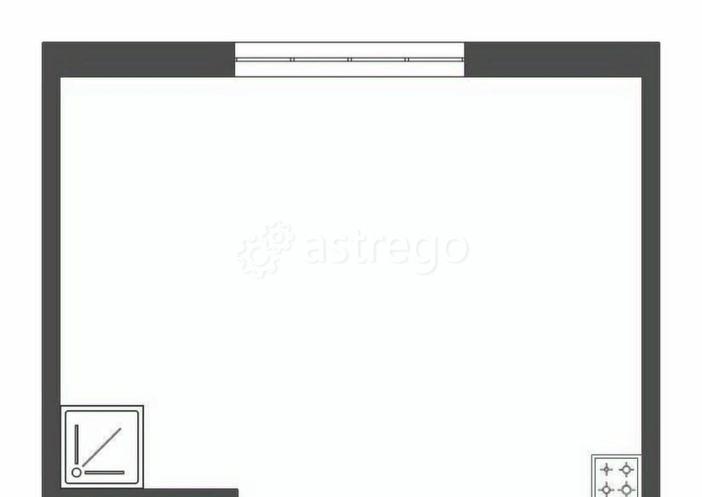 Студия, 14 м2, 3/5 эт. Красноярск - изображение 1