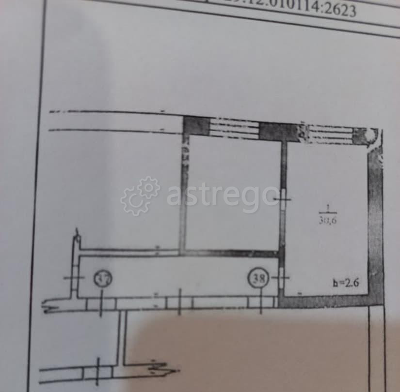 Комната, 30.6 м2, 5/5 эт. Няндома - изображение 1