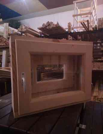 Окно 2 рамы по 1 стеклу 600х400 хвоя Первоуральск