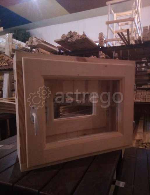 Окно 2 рамы по 1 стеклу 600х400 хвоя Первоуральск - изображение 1