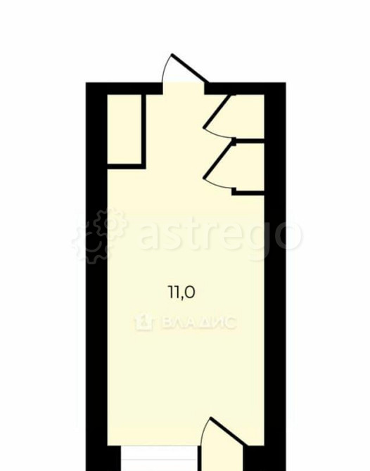 Комната, 17.9 м2, 10/15 эт. Санкт-Петербург - изображение 3