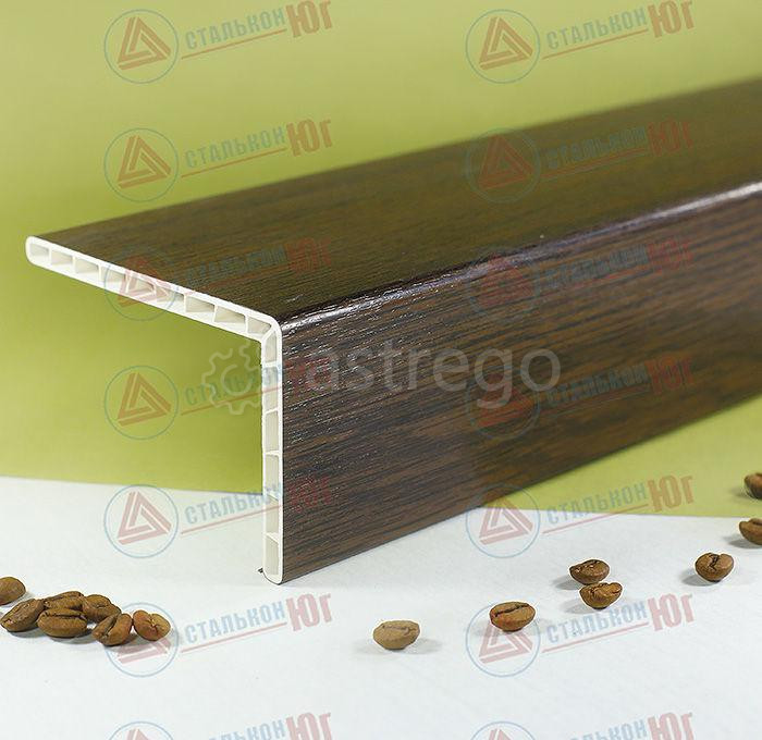 Наличник 60*90 дуб темный (6,5м) Краснодар - изображение 1