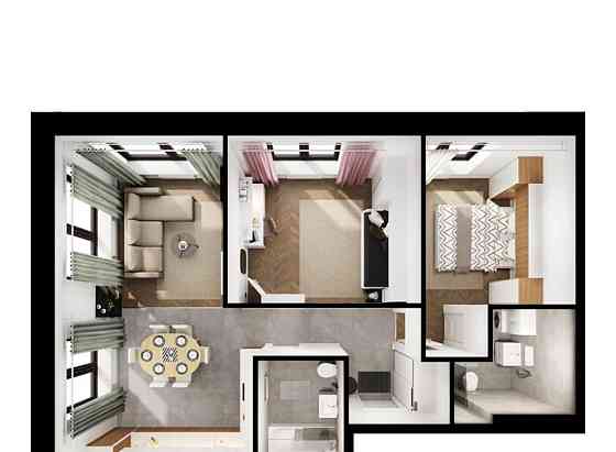 2-комн. квартира, 71.5 м2, 1/9 эт. Санкт-Петербург