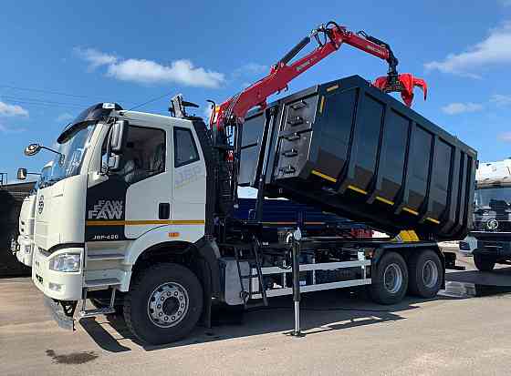 Ломовоз FAW 3250 с КМУ Велмаш Palfinger ВМ10-74М, колесная формула 6х4 Санкт-Петербург