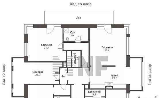 5-комн. квартира, 217 м2, 6/8 эт. Москва