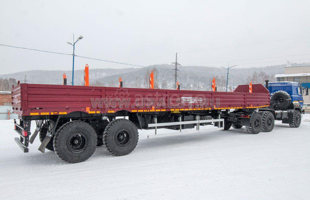 Полуприцеп бортовой контейнеровоз 27 тн УСТ Симферополь - изображение 1