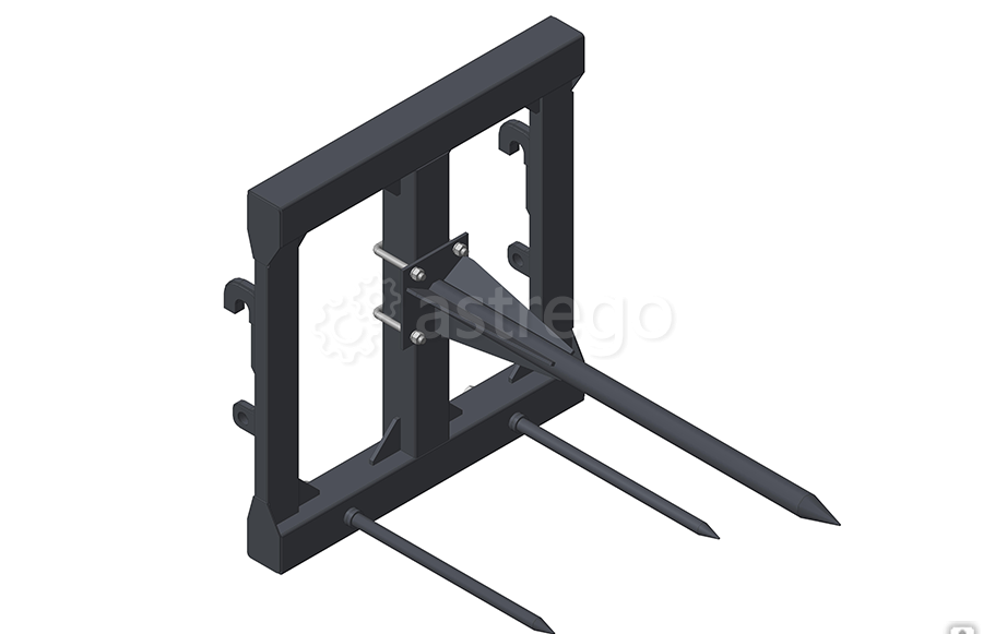 Вилы для рулонов (ПФУ, ПУ-12М) Новосибирск - изображение 1
