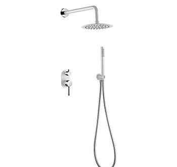 Душевой комплект BOHEME Uno 464-WCR White/Chrome Новосибирск