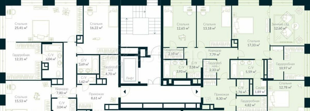 4-комн. квартира, 174.56 м2, 10/10 эт. Уфа - изображение 4