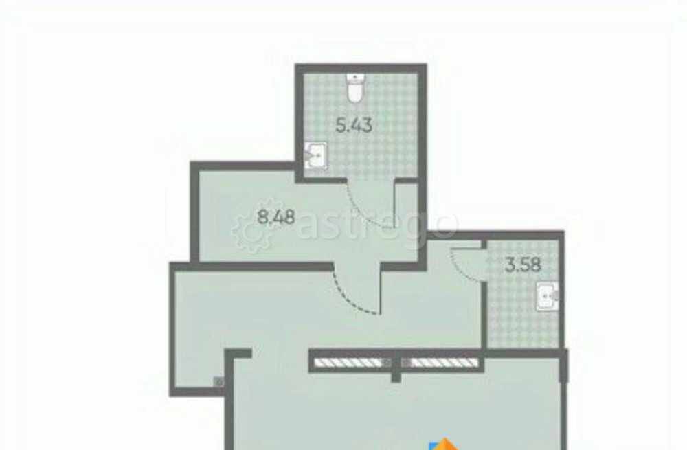 Свободного назначения, 76 м2 Санкт-Петербург - изображение 3