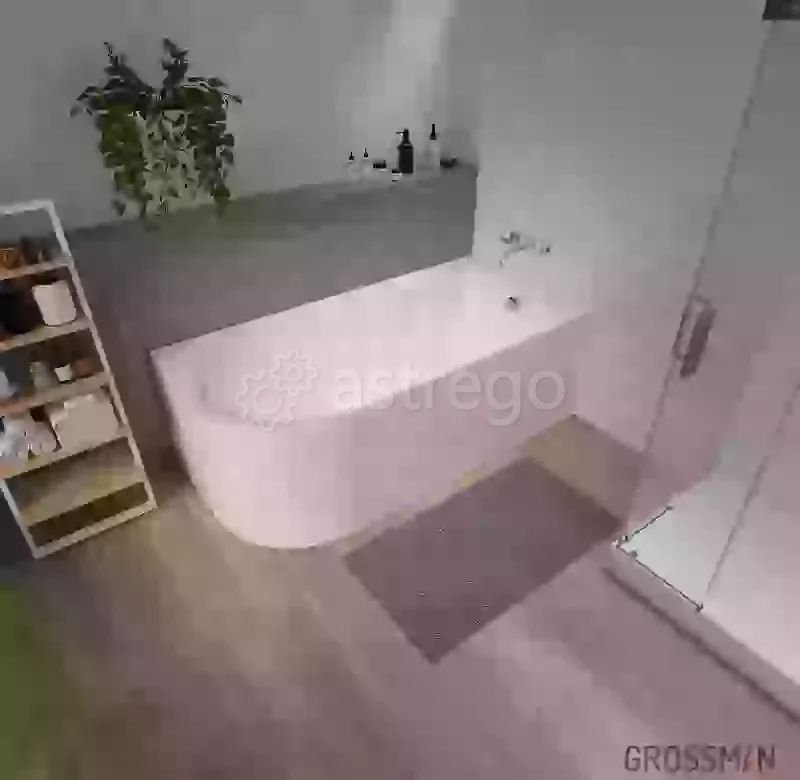 Акриловая ванна Grossman GR-2202R/L правая/левая 1700х750х560мм Новосибирск - изображение 1