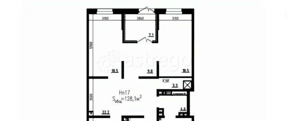Свободного назначения, 128 м2 Санкт-Петербург - изображение 5