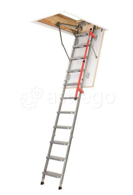 Металлическая лестница LML Lux 60х120 высота 280 Уфа - изображение 1