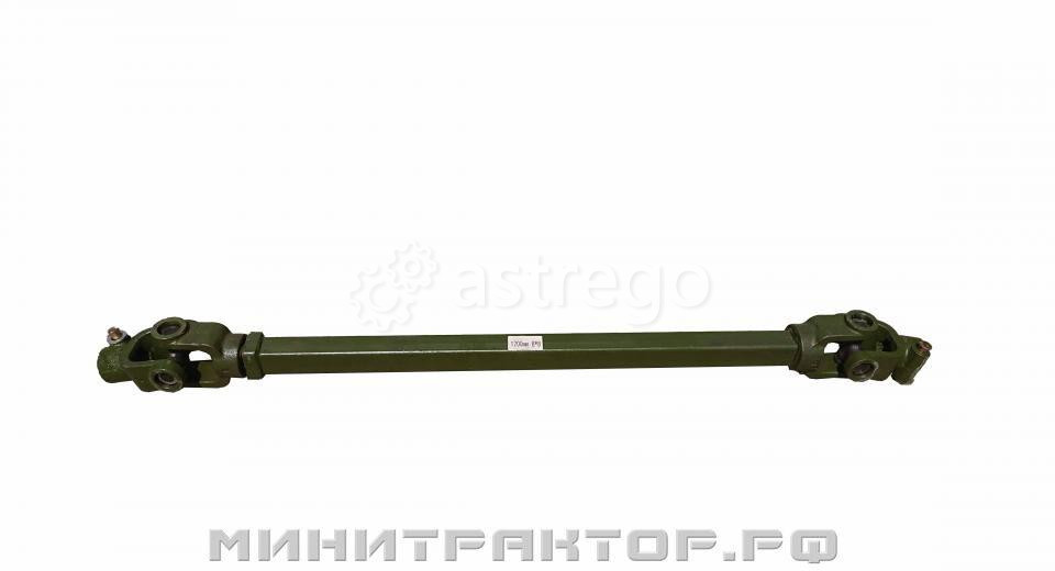 Вал карданный 8х8 шлицов, 1200 мм, квадрат, крестовина 30х88 (35-60 л.с) Новосибирск - изображение 1