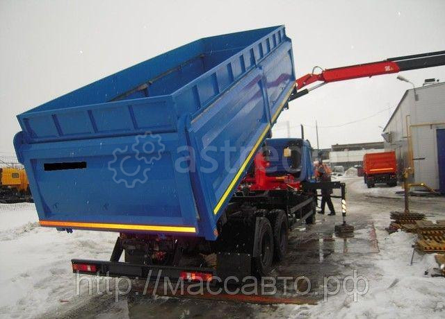 Камаз самосвал с краном манипулятором Самара - изображение 1