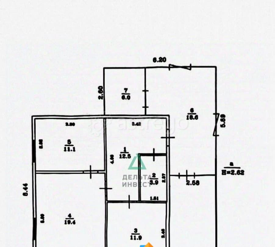Дом, 117 м2, 4 сотки, 2 эт. Иглино - изображение 2