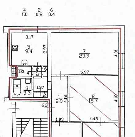 Комната, 31.5 м2, 1/1 эт. Санкт-Петербург