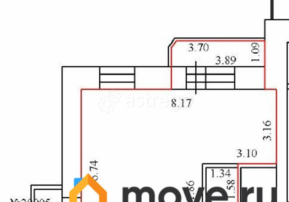 Свободного назначения, 52.6 м2 Благовещенск - изображение 5