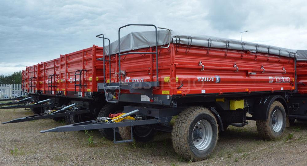 Сельскохозяйственной прицеп Metal-Fach T711/1 — 8T Санкт-Петербург - изображение 1