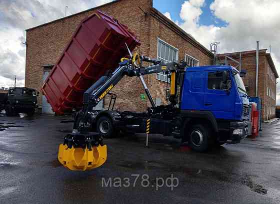 Ломовоз МАЗ 6312С9-8525-012 Евро-5 с грейфером RG-25 ЛМ-1М.8 Санкт-Петербург