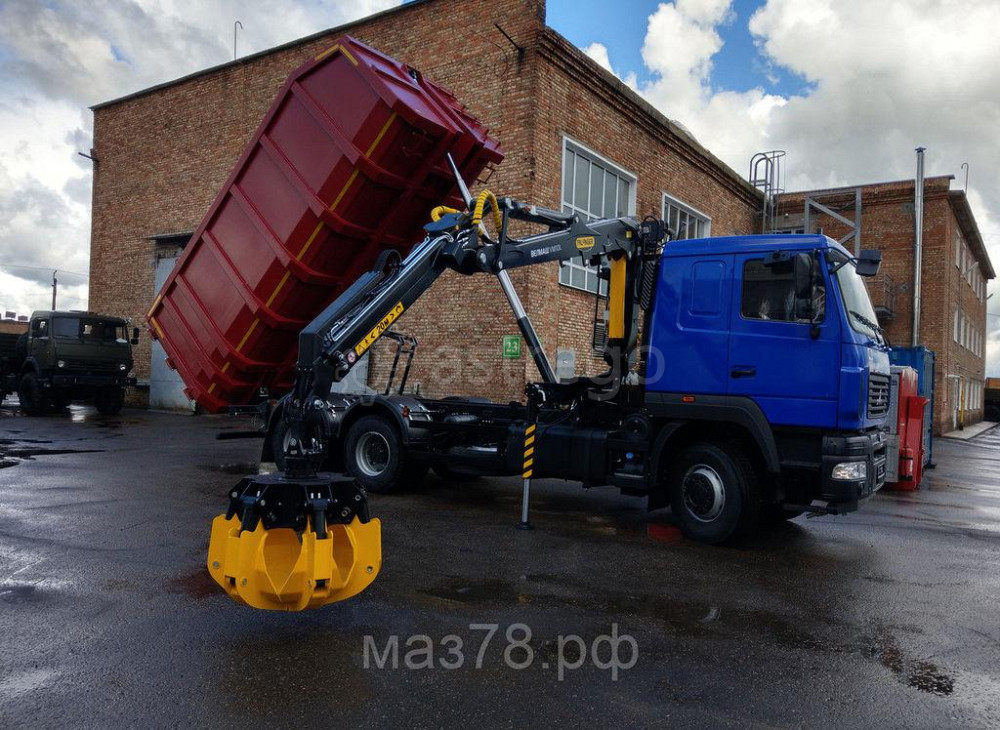 Ломовоз МАЗ 6312С9-8525-012 Евро-5 с грейфером RG-25 ЛМ-1М.8 Санкт-Петербург - изображение 1