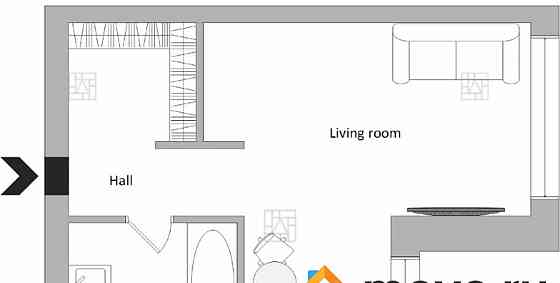 1-комн. квартира, 40 м2, 8/40 эт. Москва