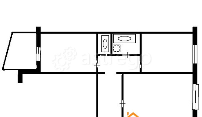 3-комн. квартира, 64 м2, 1/9 эт. Бийск - изображение 2