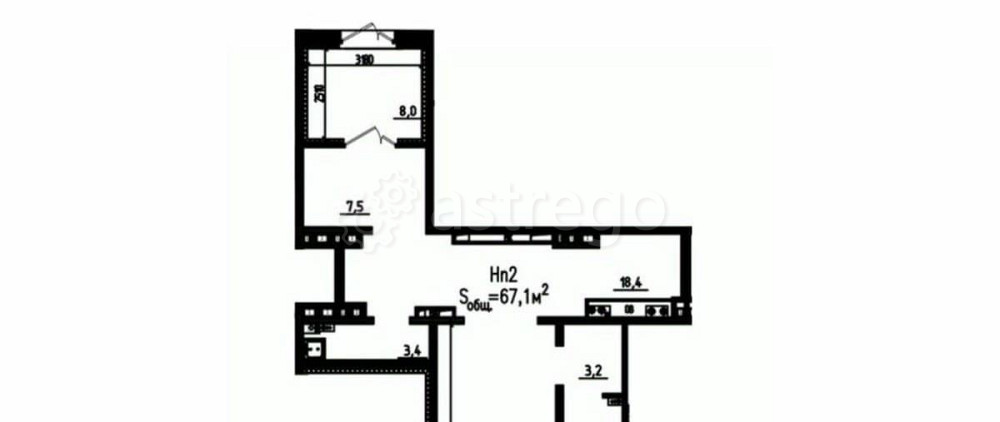 Свободного назначения, 67 м2 Санкт-Петербург - изображение 5
